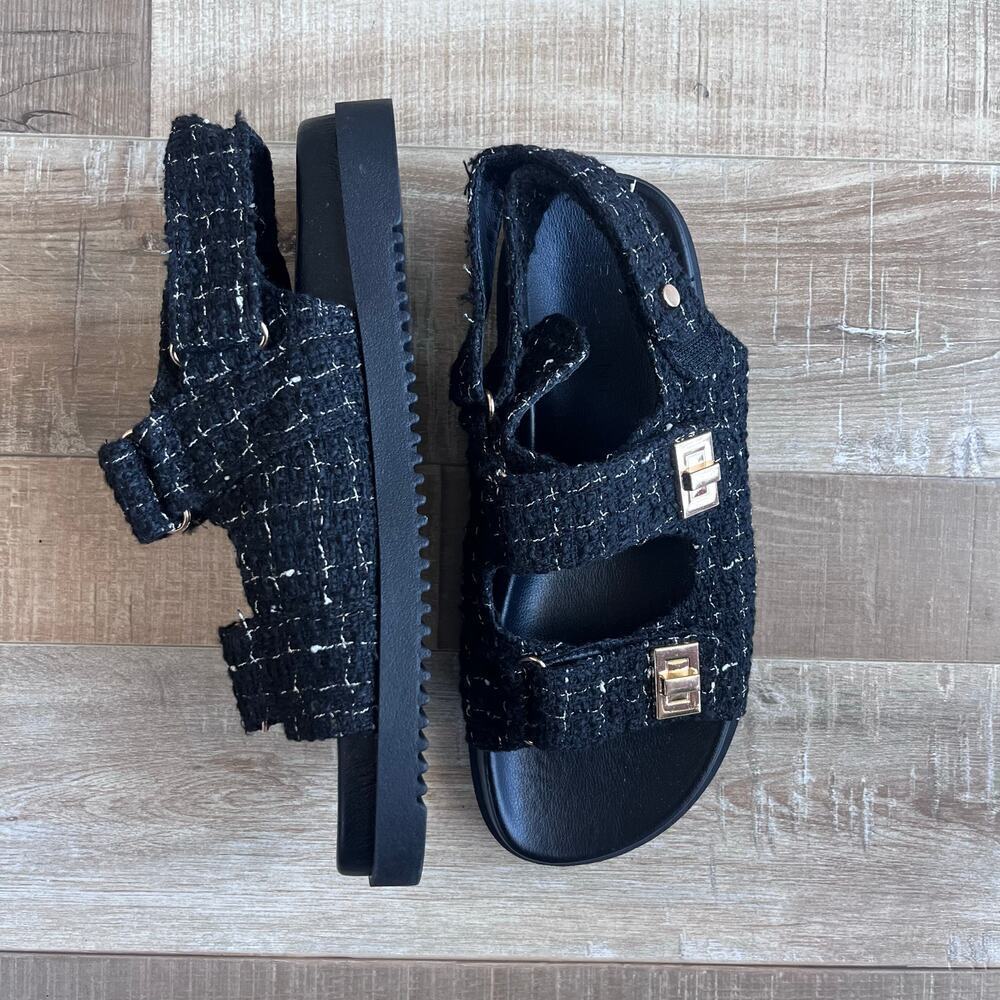 Billini Lillian Boucle Sandal Size 6 - Picture 3 of 4